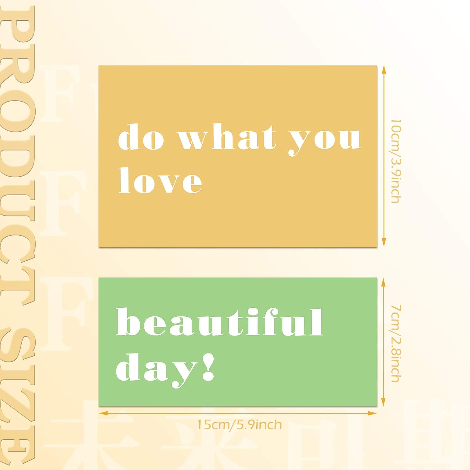 30 Pieces Inspirational Wall Collage Kit Encouragement Phrases Wall Art Posters Motivational Wall Collage with 48 Pieces Colorful Adhesive Round Stickers for Teens and Young Adults Room Wall Decor - Image 3