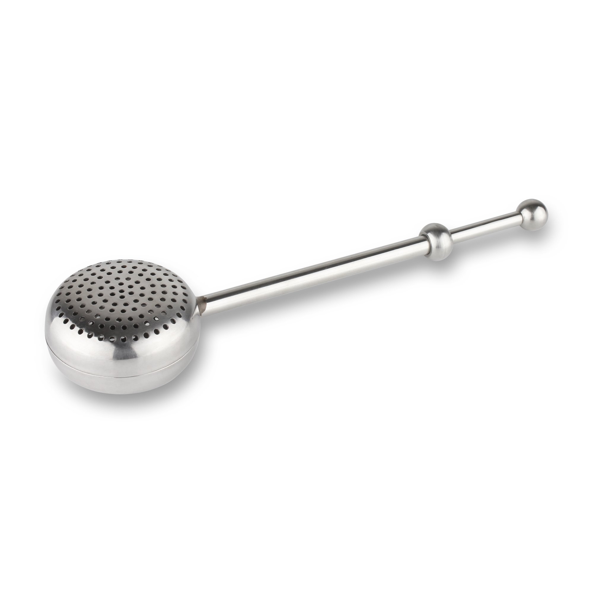 Café Ole The Stal Perforated Spring Loaded Tea Strainer Spoon, Stainless Steel