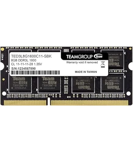 Elpida 8GB Memory Ram PC3-12800S-11-10-F3 1600MHZ 204pins SO-DIMM