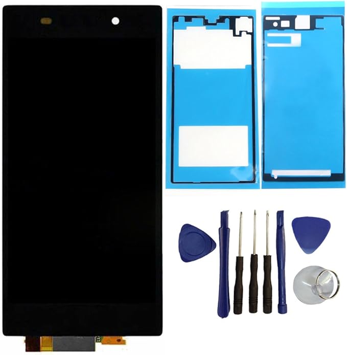 Amazon Sony Xperia Z1 修理用 フロントパネル 交換フロントパネル Lcd 修理 携帯電話 タッチパネル 液晶パネル 付属修理用工具 セットために ソニー Sony Xperia Z1 L39h C6902 C6903 C6906 C6943 黒色 修理パーツ 通販