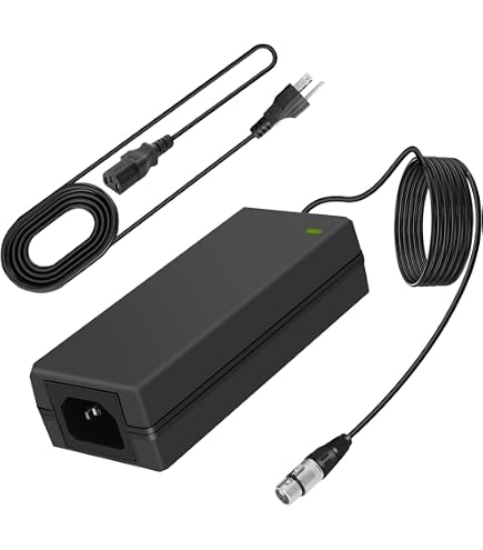 ZBLZGP Adattatore Di Alimentazione AC/DC 12V 3A Con Connettore XLR Femmina A 4 Pin Per Fotocamere Sony PMW FS7, FS5 E Panasonic HPX 370