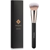 TEOYALL Domed Cheek Brush, Medium Precision Blush Brush, Dense Synthetic | Sweeps blush for natural flush. Soft synthetic, no shedding, easy clean. Versatile cheek tool