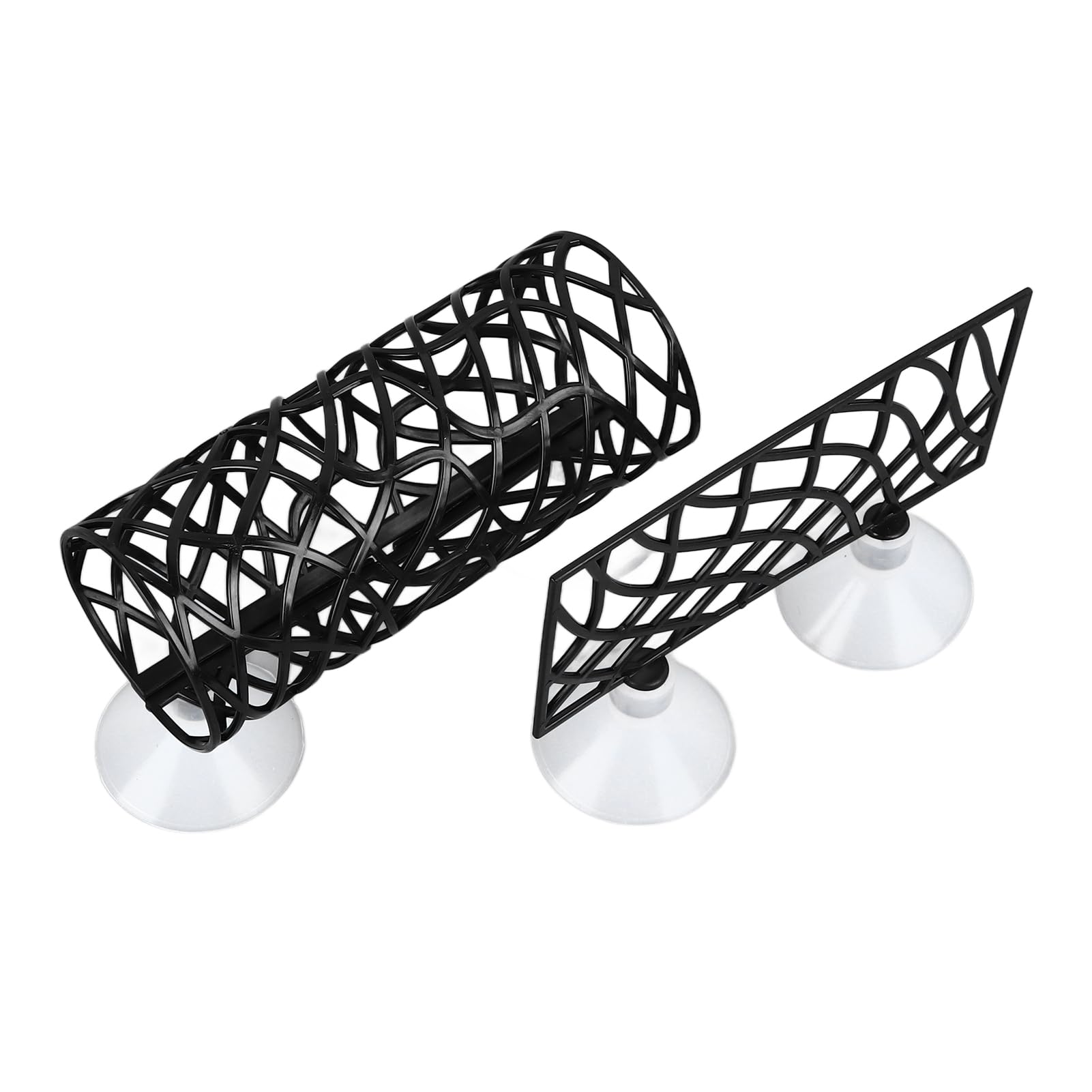 Betta Fish Tunnel, Safe Hollow Design Betta Sleeping Tube Betta Tunnel Swim Tube, Shrimp Guppies Hideout Betta Shelter Toys, Betta Fish Tank Accessories Decorations (Black)