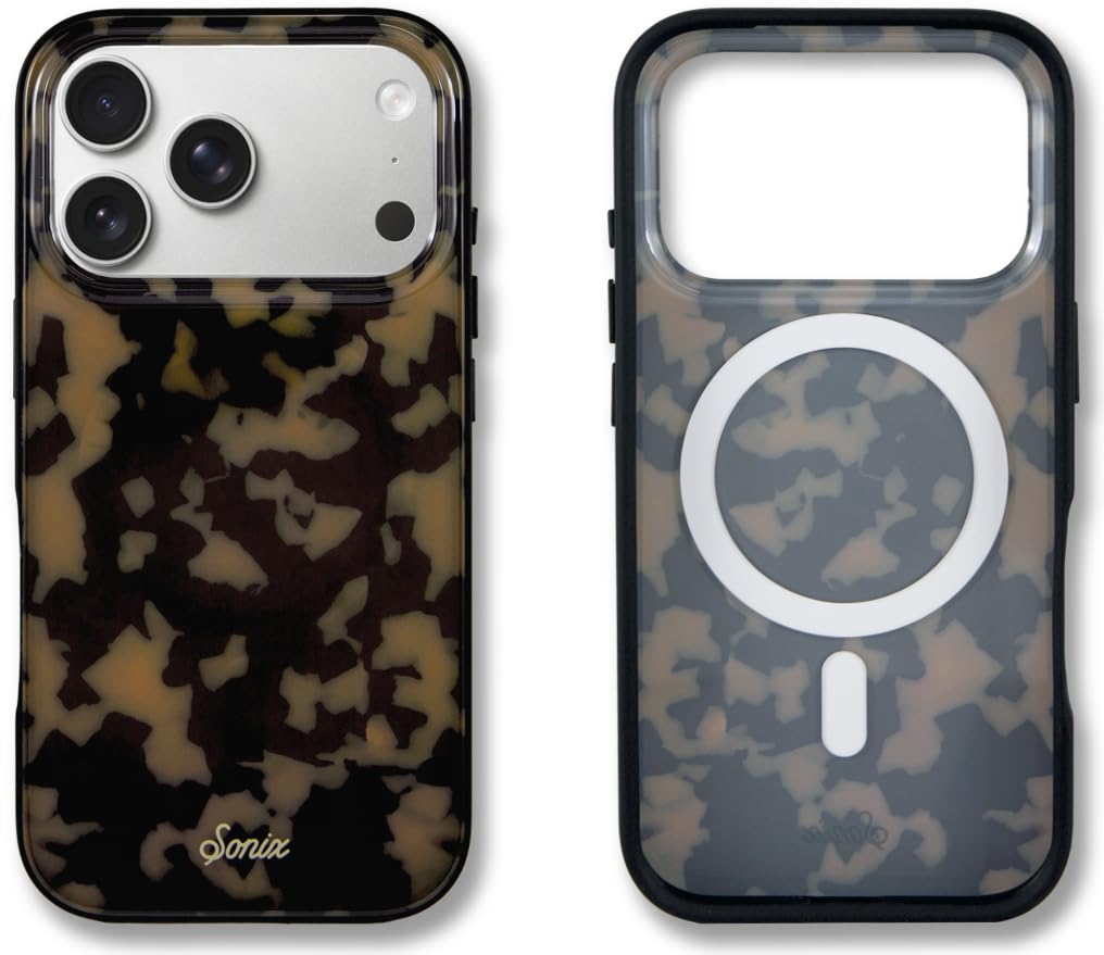Photo 1 of Sonix Case for iPhone 17 Pro | Compatible with MagSafe | 10ft Drop Tested | Tortoiseshell | Brown Tort