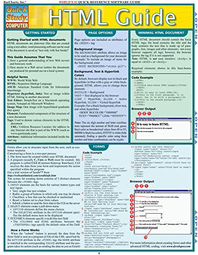 Html Guide (Quick Study Computer) | Pricepulse