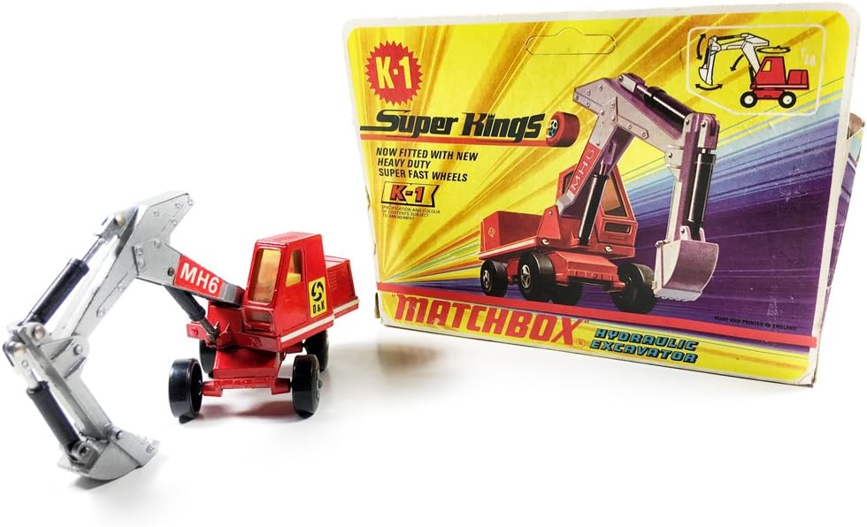 matchbox excavator truck