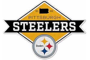 Rico Industries NFL Football Diamond Shape Cut Pennant Shape Cut Pennant - Home and Living Room Décor - Soft Felt EZ to Hang