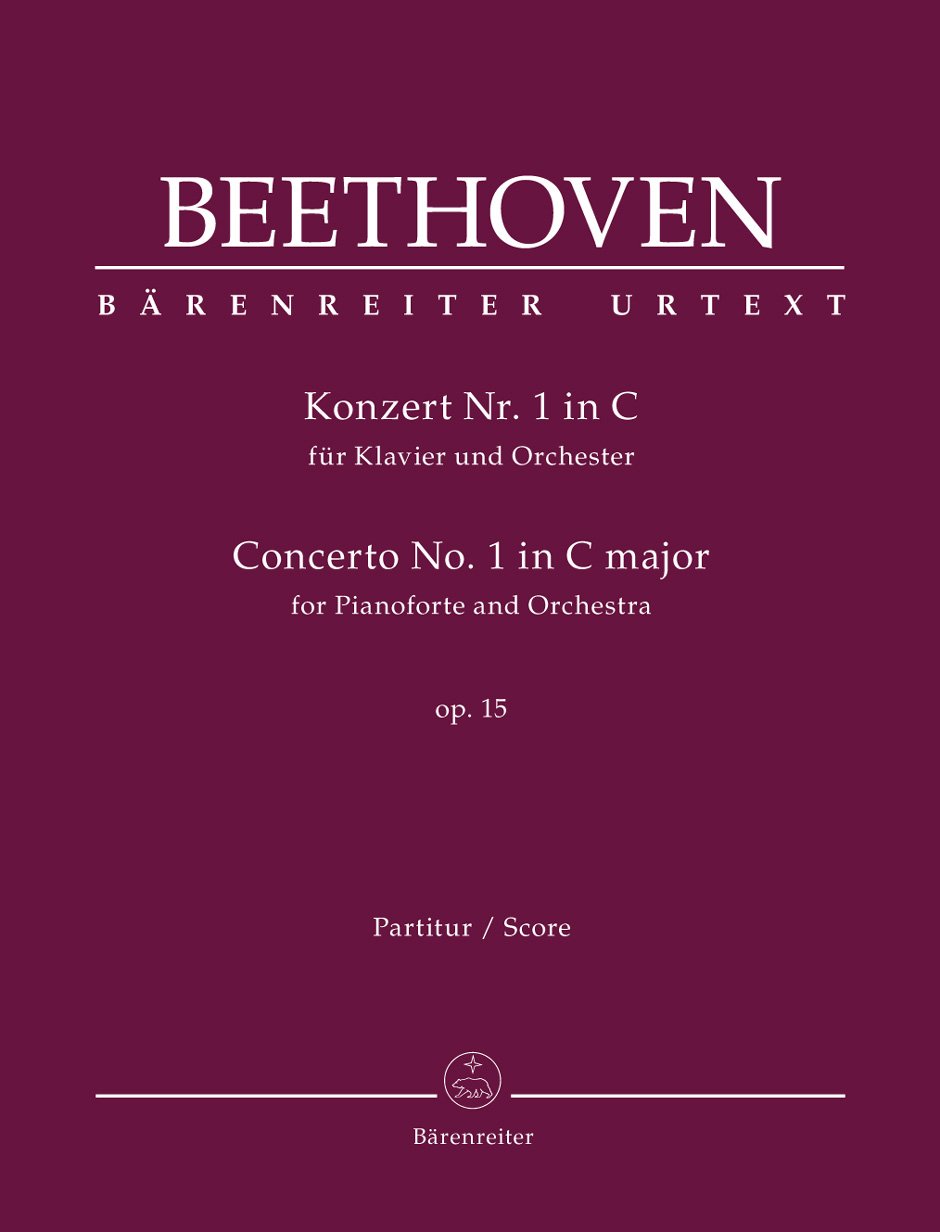 Concerto No.1 in C major Op.15 for Piano (Full score)