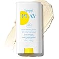 Supergoop! PLAY 100% Mineral Stick SPF 50, 0.67 oz - On-the-Go Broad Spectrum Face Sunscreen For Sensitive Skin - Water Resistant - Vegan - Clean ingredients