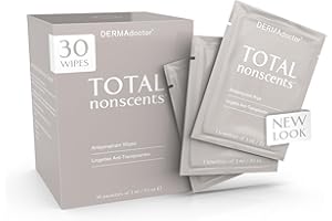 DERMAdoctor Total NonScents Ultra-Gentle Antiperspirant Sensitive Skin. Unscented, Clinical Strength Antiperspirant for Men & Women; Hypoallergenic Roll On Deodorant - 3 oz