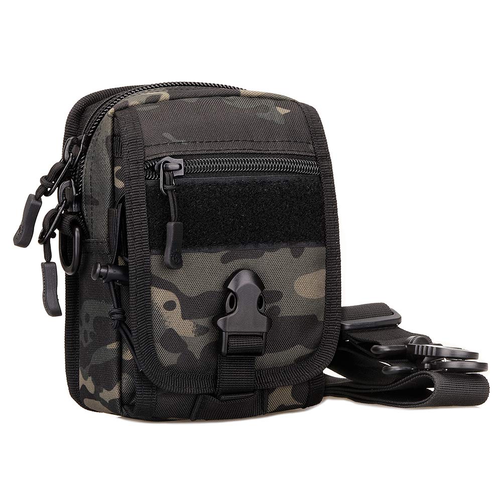 Molle ショルダー ギア ベルトポーチ サドルバッグ ミリタリー Edc Sinairsoft B07plqmjqy 携帯ポーチ タクティカル ウエストベルトバッグ パック メッセンジャー タックルボックス が大特価