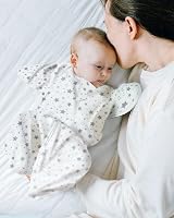 MOXTOYU Baby Swaddle Blanket 100% Cotton 0.5 Tog 66x30 White view 7
