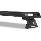 Rhino Rack Cap/Topper/Canopy Complete Roof Rack Kit with Quick Release Legs, Bars, Some Kits Included 65" Tracks