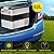 Costway 54 Quart Portable Refrigerator/Freezer Compact Vehicle Car Mini Fridge Electric Cooler for Truck Party, Travel, Picnic Outdoor, Camping (Black and Grey)