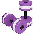 Lightweight Aquatic Exercise Dumbells - Set of 2 Foam - for Water Aerobics - By Trademark Innovations