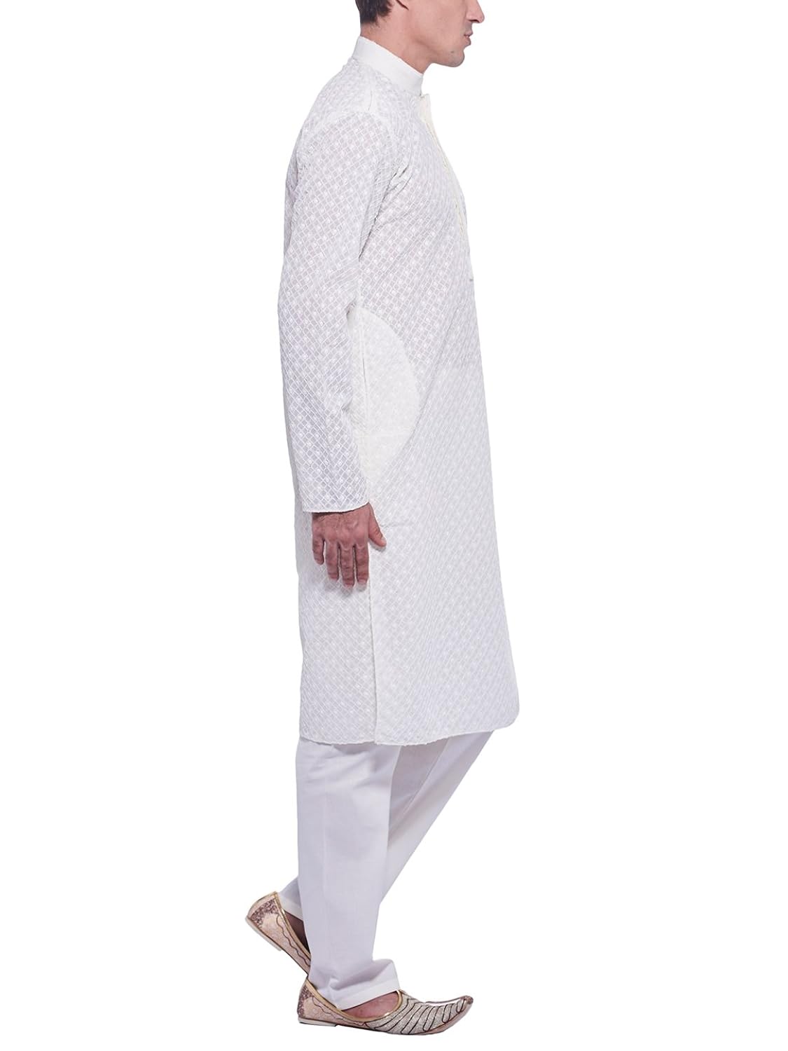 manyavar men's cotton kurta pyjama
