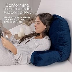 Milliard Reading Pillow with Shredded Memory