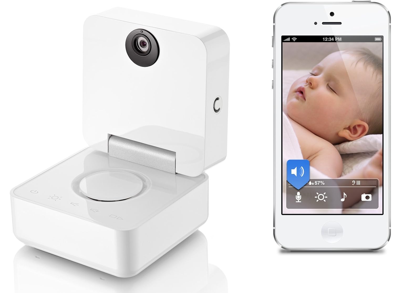 Withings Smart Baby Monitor For Iphone Ipad And Android 70001901 Amazon De Baby