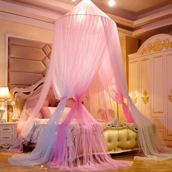 JKLJKL 1,8 m Moskitonetz Kinderzimmer Dekoration Mädchen Herz