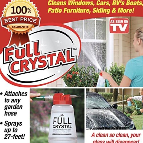Cognifying Fuller Crystal Window Cleaner Kit - Window and All Purpose Cleaner