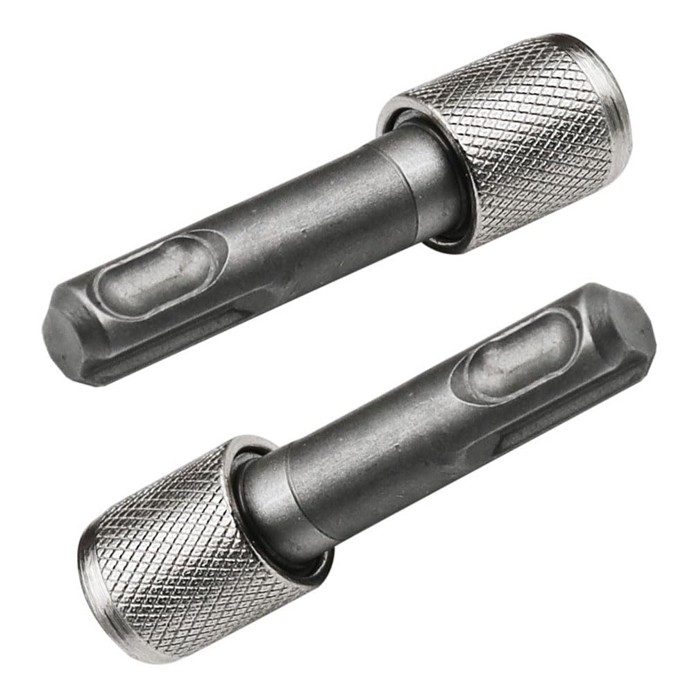 2 Pcs SDS Bit Adapter Hex Socket Drill Holder Converter SDS Socket Adaptor Set Bit Holder Adapter for Hammer Drills