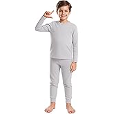 American Trends Boys Thermal Underwear Set Toddler Long Johns Set Fleece Lined Base Layer Winter Thermals Sets for Kids