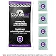 Counteract 3OZ-B4 Centrifugal Force Tire/Wheel Balancing Beads - Off-Road Vehicles, Light Duty Truck Tires, (4) 3oz Balance Bead Bags, (4) Valve Caps and Cores