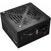 Apevia RAPTOR500W Raptor 500W ATX Power Supply, 120MM Fan, All Protections | 500W ATX Power Supply, 120mm Auto Thermal Fan, Heavy Duty Protections, Quiet Operation, Manual Input Voltage 115V/230V