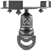 Mob Armor Tab Mount Maxx Tube Clamp Tablet Mount, Black | Fits 7"-13" Tablets, Heavy Duty Clamp Mount, Fits Tubes 1.5"-2.0", Universal Design, Ideal for Off-Road &amp; Vehicles