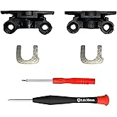 WH-1000XM4 Hinge Swivels as Same as The OEM XM4 Hinge Spins Replacement Parts Accessories Compatible with Sony WH-1000XM4 Noise Cancelling Headphones (Black)