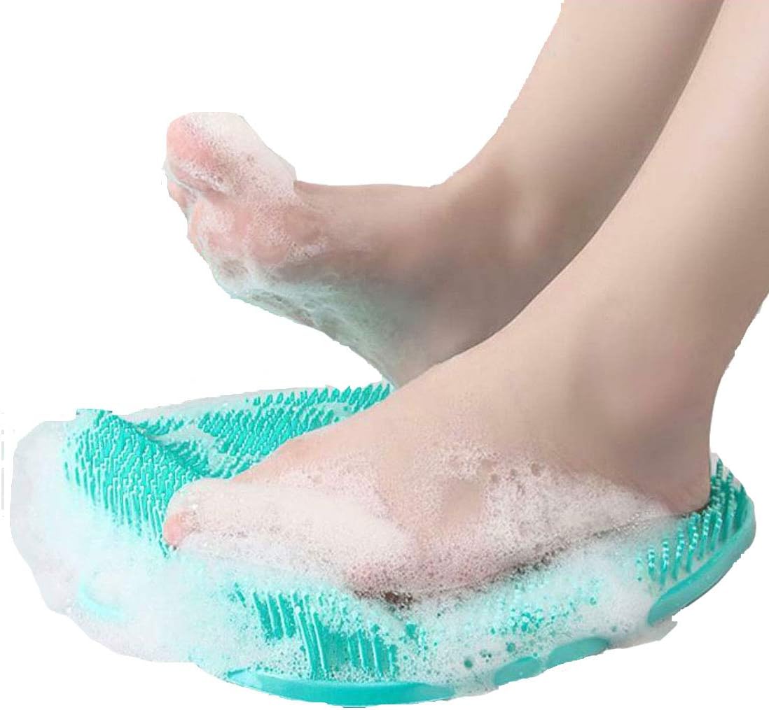 Shower Foot Scrubber Feet Cleaner with Non Slip Suction
