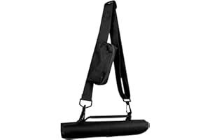 AfitLulu Golf Club Bag, Foldable Golf Travel Bag for 3-5 Golf Clubs with Shoulder Straps and Buckles, Golf Carry Bag with Zipper Ball Bag