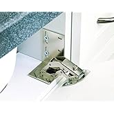 Rev-A-Shelf 6552-ETH-10 Euro Face Frame Tip-Out Tray Hinge, Chrome