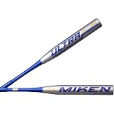 Miken | JB26 Johnny Bailey Gamer Series Slowpitch Softball Bat | SSUSA Senior Softball | MSS6JBL | Maxload | 2 Pc. Composite | 12" Barrel | 26 oz