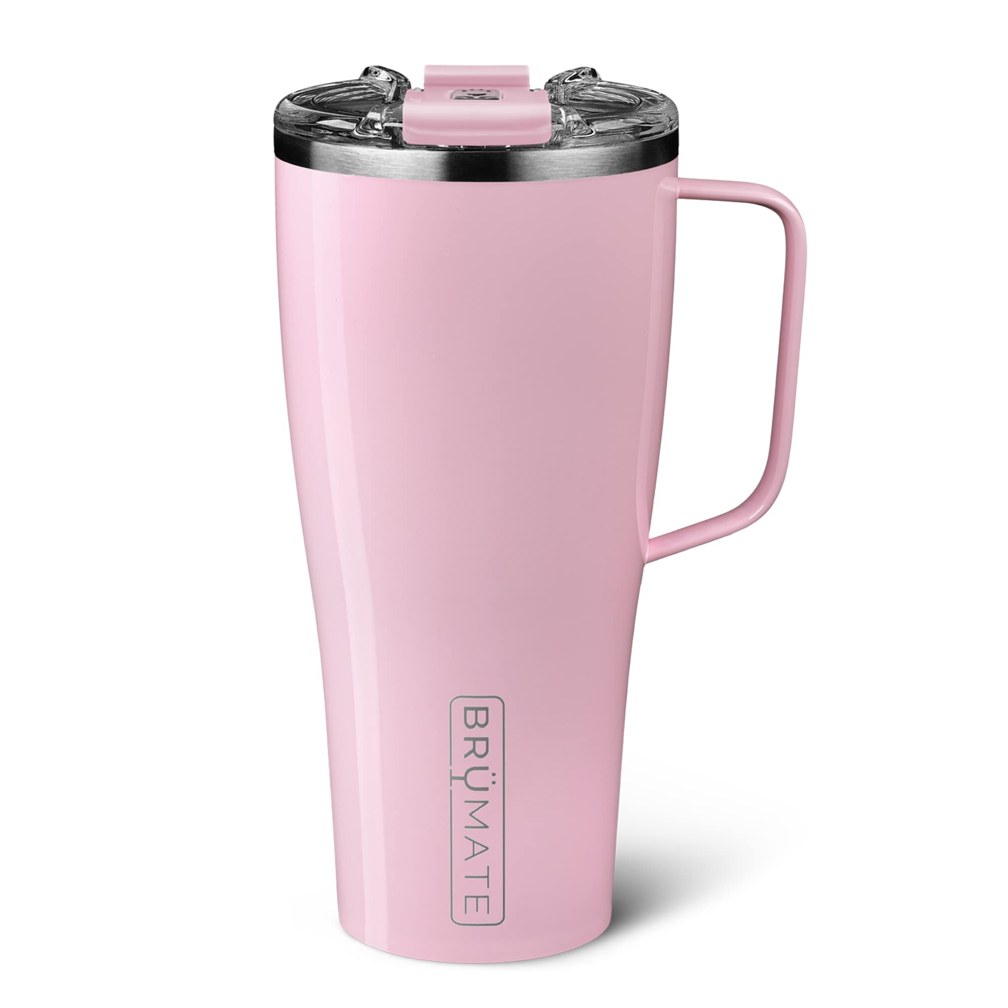 Photo 1 of BrüMate Toddy XL - 32oz 100% Leak Proof Insulated Coffee Mug with Handle & Lid - Stainless Steel Coffee Travel Mug - Double Walled Coffee Cup (Blush)