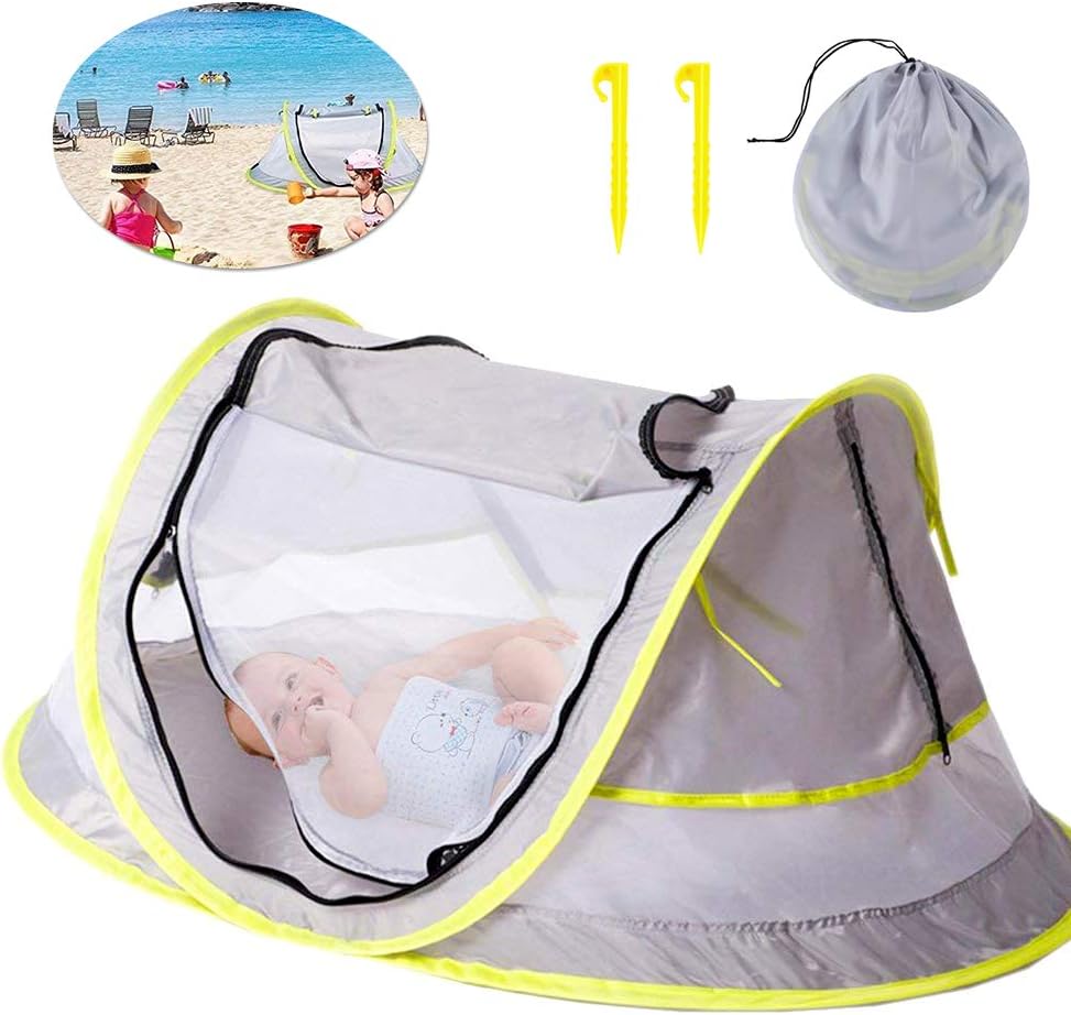 Lovestory Moustiquaire Bebe Enfant Tente Plage Anti Uv Abris Plage Parasol Paravent Exterieur Tent Multifonctionnel Isolement Moustique Camping Picnic Jardin Amazon Fr Sports Et Loisirs