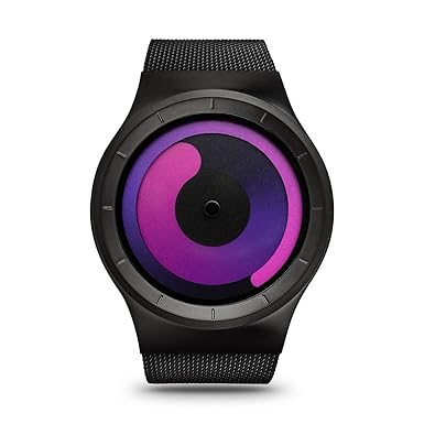 Ziiiro Unisexuhr Mercury Black / Purple Z0002WB3