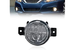 JESYMBX For Nissan Altima 2016 2017 2018 Front Bumper Clear Lights Fog Lights with Bulbs Right Passenger Sider