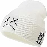 NNCEVM Fashion Beanie for Men Beanies Women,Warm Winter Hats for Men Embroidery Unisex Knit Hat Skull Cap