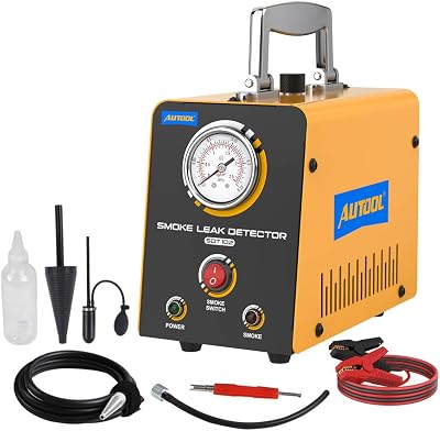 AUTOOL EVAP Leakage Detector Smoke Machine 12V Car Diagnostic Tester