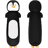 36” Long Penguins Plush Body Pillow, Cute Giant Black Penguin Stuffed Animals, Big Penguins Squishy Soft Plushies Toy, Gifts for Kids Girls and Boys, Birthdays, Halloween, Christmas