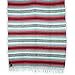 Coal Creek Supply Classic Mexican Blanket, Authentic Thick Falsa Soft Woven Travel Adventure Yoga Throw Blanket (Salmon and Mint)