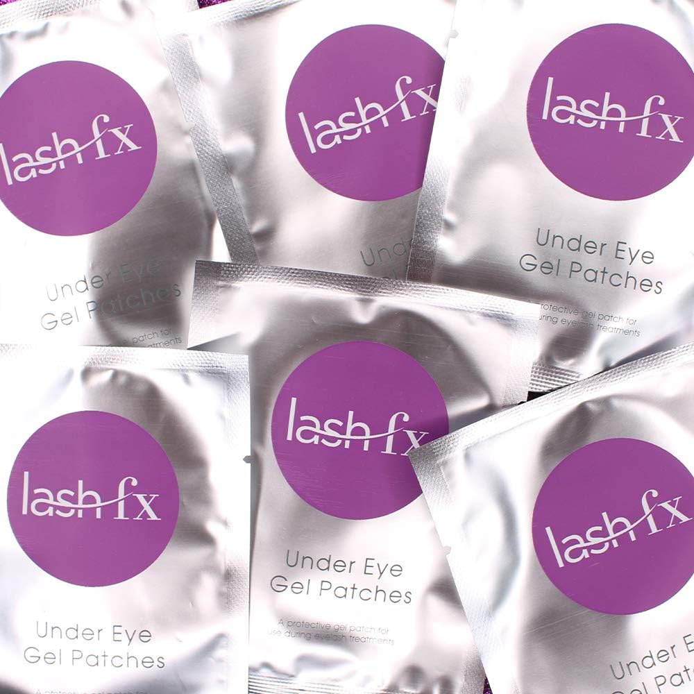 Lash FX Under Eye Gel Patches - Lint Free Lash Pads 12 works, Purple, 2 count (Pack of 6) - Image 5