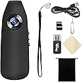 CFKIUQTS 1080P HD Police-Grade Body Camera with Magnetic Clip & Night Vision | 128GB Wearable Mini Cam for Security, Cycling, Pets | Loop Recording, Waterproof, 3-Hr Battery