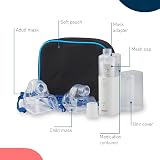 Omron MicroAir U100 Portable Nebuliser Silent Battery Nebuliser for Adults view 8