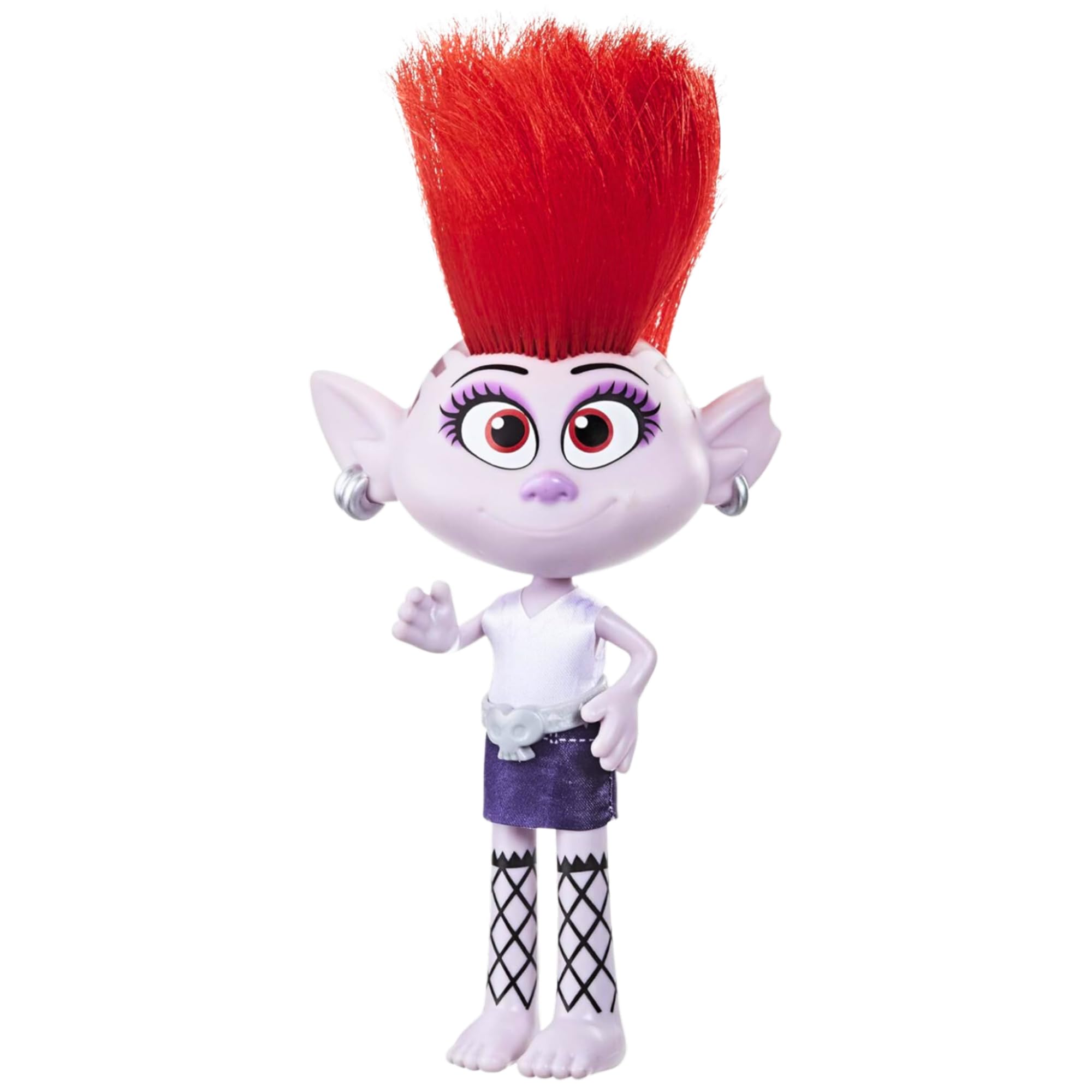DREAMWORKS TROLLS Stylin' Barb Fashion Doll with Removable Dress and Hair Accessory, Inspired by Trolls World Tour, Girls 4 Years and Up