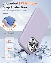OuXul Designed for iPhone 16 Pro Case,Shockproof