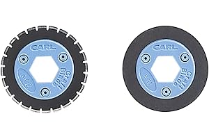 CARL 15051 Bidex perforating/Scoring Blade Set for Personal/Professional Rotary Trimmers, Blue