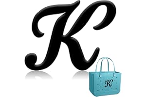 ZEOXUER Letter Charms for Bogg Bag, Decorative Bogg Bag Letter Charms, Lettering Accessories, Bogg Bag Charm Insert Lettering, Alphabet 3D Letters for Personalizing Handbag DIY