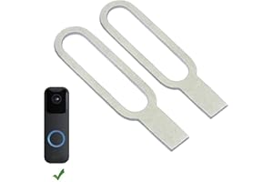 BELIEFLUO Blink Doorbell Key,Remove Blink Doorbell Camera Battery Replacement Tool,Blink Door Bell Backplate Release Tool Removal Pin Security Key（2pcak)